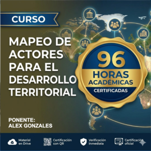 Curso especializado en mapeo estratégico de actores para el desarrollo territorial regional Perú. social stratum team