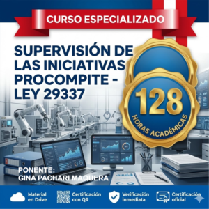 Curso especializado en supervisión de iniciativas PROCOMPITE Ley 29337 social stratum team procompiteros