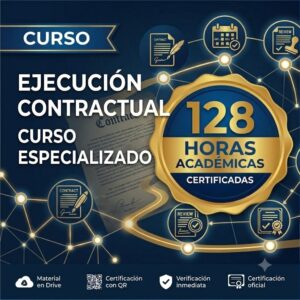 EJECUCIÓN CONTRACTUAL | Curso Especializado 128h.