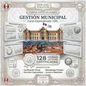 GESTIÓN MUNICIPAL | Curso Especializado 128h.