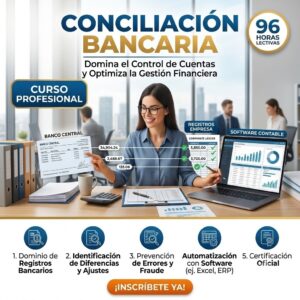 CONCILIACIÓN BANCARIA | Curso 96h.