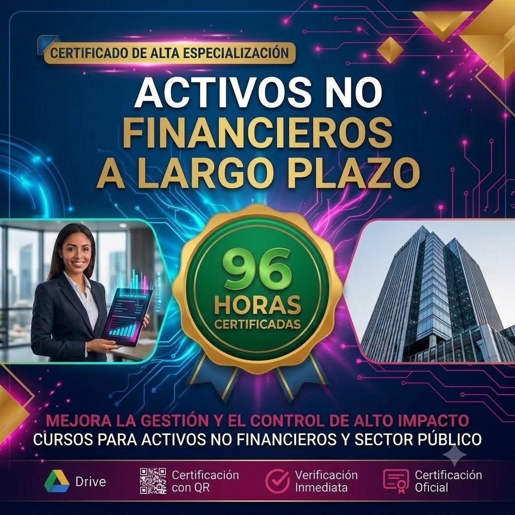 ACTIVOS NO FINANCIEROS A LARGO PLAZO | Curso 96h.