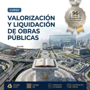 VALORIZACIÓN Y LIQUIDACIÓN DE OBRAS PÚBLICAS