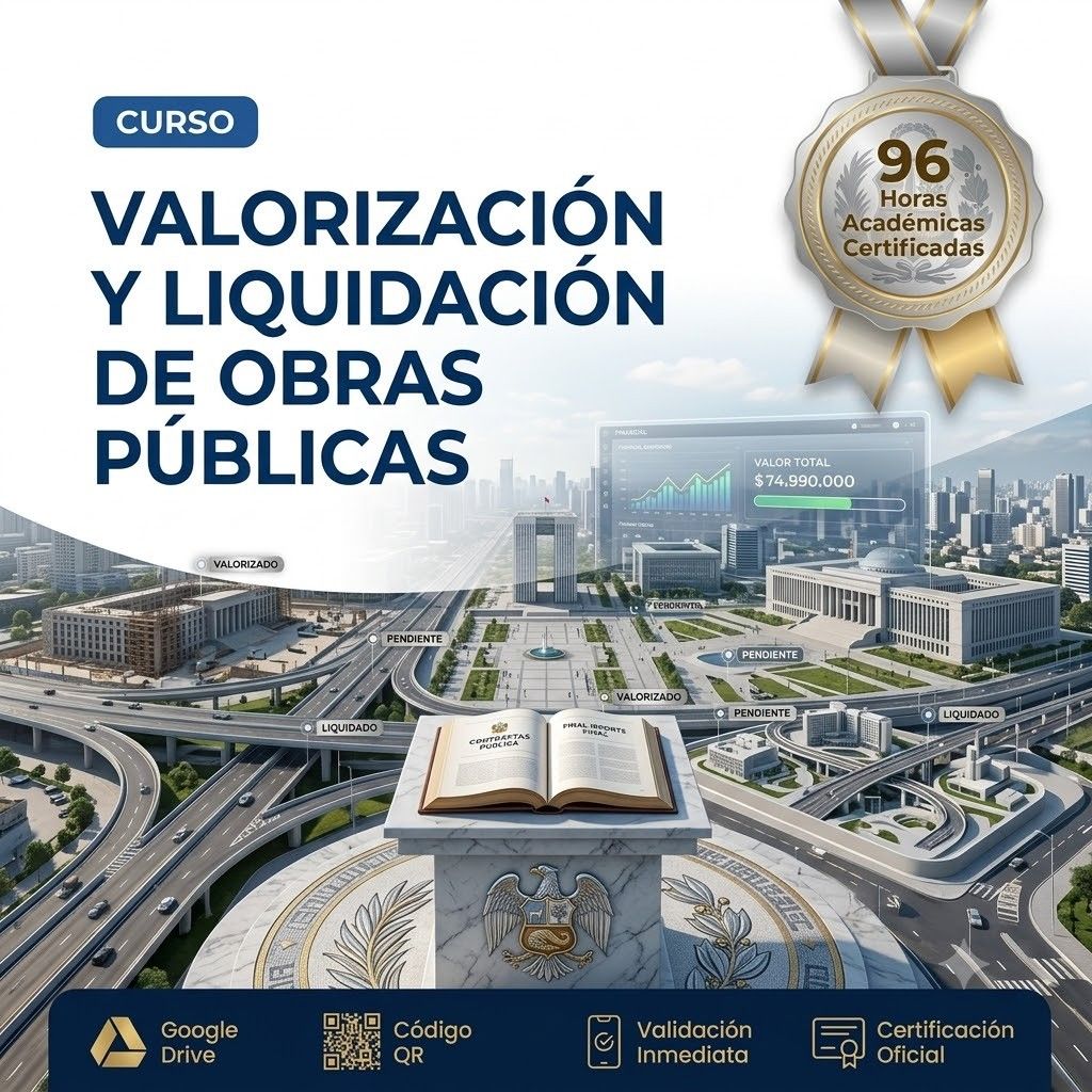 VALORIZACIÓN Y LIQUIDACIÓN DE OBRAS PÚBLICAS