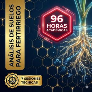 ANÁLISIS DE SUELOS Y AGUA PARA FERTIRRIEGO | Curso 96h.