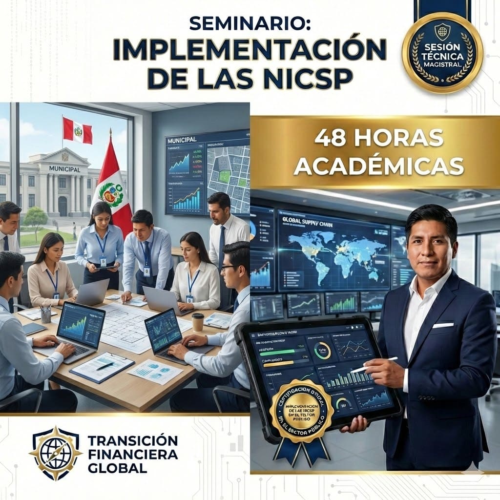 Certificación técnica en Implementación de las NICSP en el Perú 48 horas - Ponente Walter Apaza Mendoza - Social Stratum Team.
