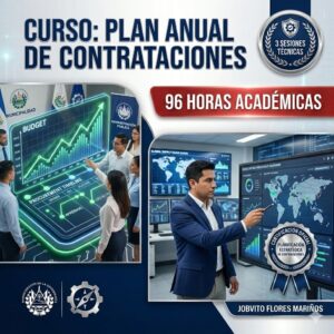 Certificación técnica en Plan Anual de Contrataciones 96 horas - Ponente Jobvito Flores Mariños - Social Stratum Team.