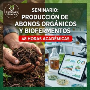 Certificación técnica en Producción de Abonos Orgánicos y Biofermentos Líquidos 48 horas - Social Stratum Team.