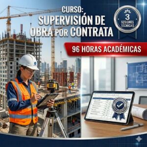 Certificación técnica en Supervisión de Obra por Contrata 96 horas - Ponente Miguel A. Salinas Seminario - Social Stratum Team.