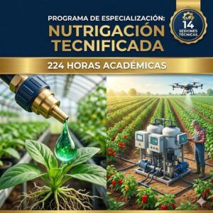 Programa de especialización avanzada en Manejo Tecnificado de la Nutrigación 224 horas - Ponente Ing. Luis Viloche Tello - Social Stratum Team.