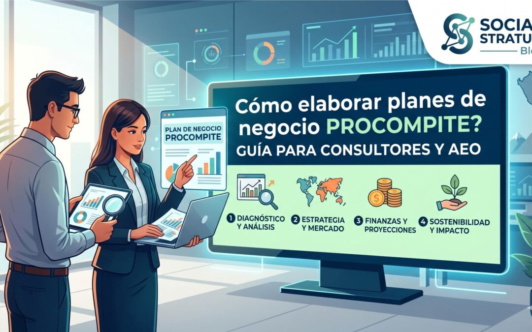 ¿Cómo elaborar planes de negocio PROCOMPITE? Guía para consultores y AEO