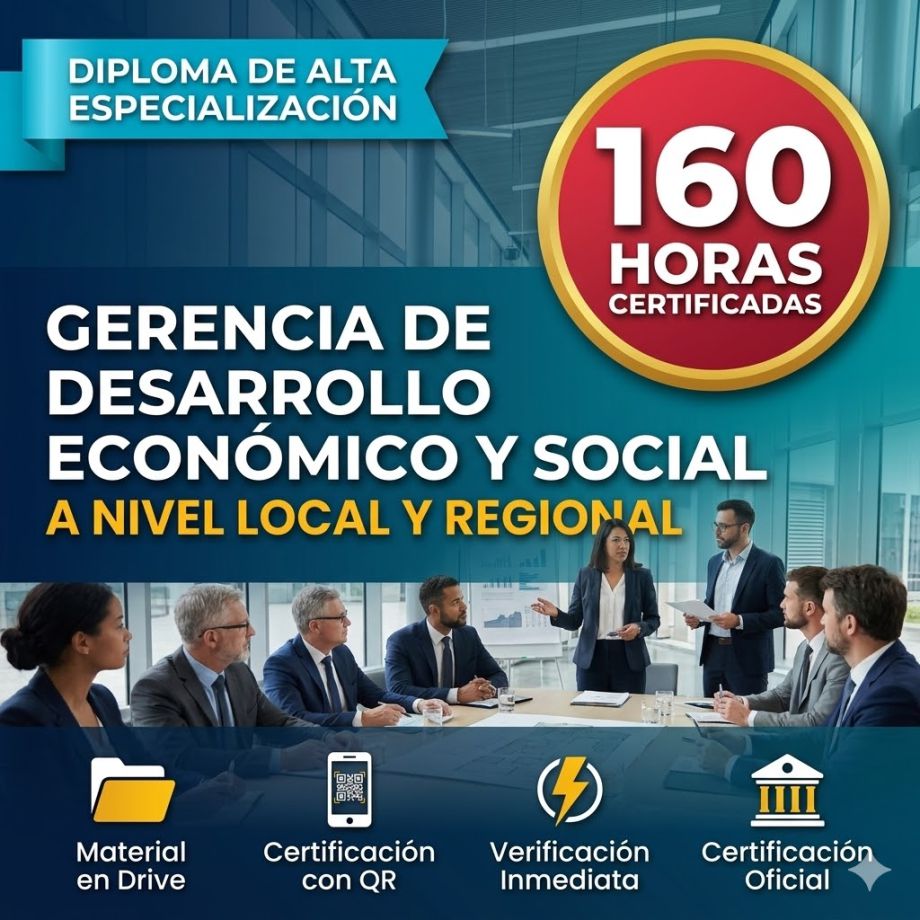 geerencia de desarrollo economico 160 horas social stratum