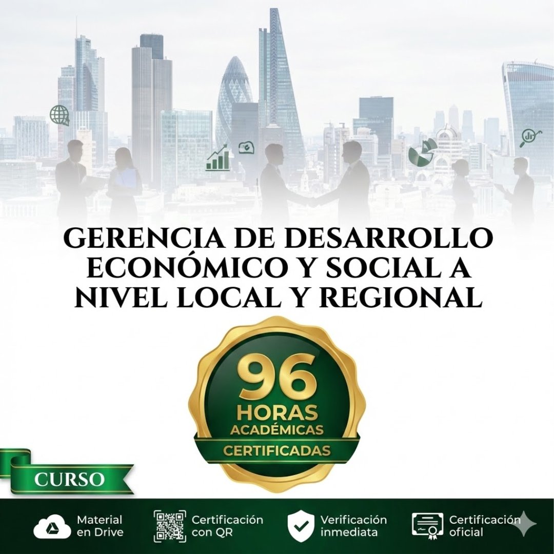 gerencia de desarrollo economico y local 96 horas